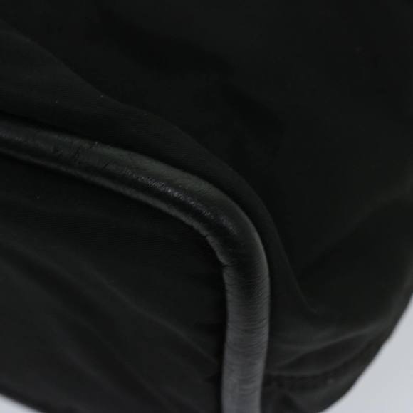 CELINE Hand Bag Nylon Black Auth bs12635 - Picture 15 of 16